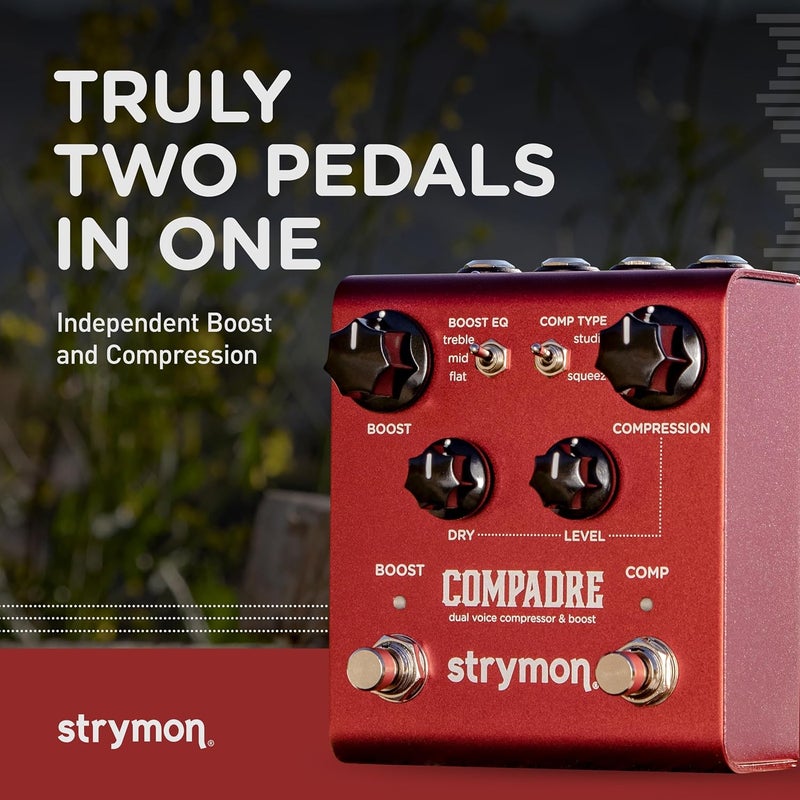 Strymon Compadre Boost/Compressor Pedal - Image 2