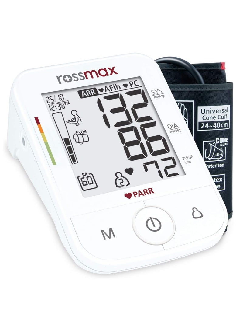 روزماكس جهاز قياس ضغط الدم الاحترافي X5 PARR من روسماكس، لون ابيض - Image 1