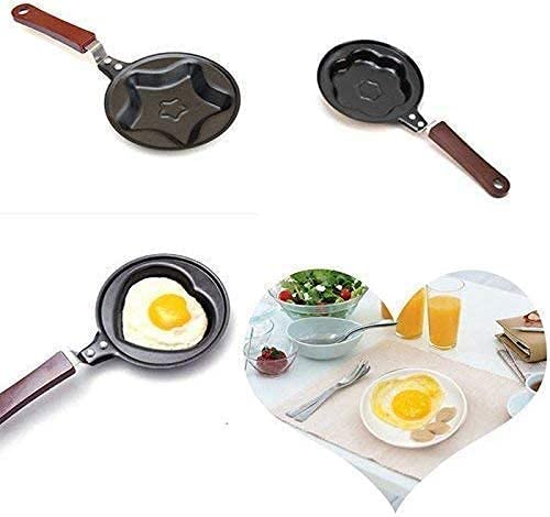 Entraxa Carbon Steel Lovely Cartoon Shape Mini NonStick Egg Frying Pan - Image 2