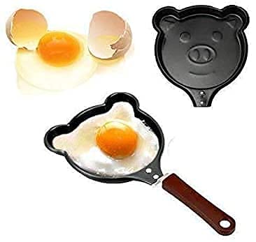 Entraxa Carbon Steel Lovely Cartoon Shape Mini NonStick Egg Frying Pan - Image 5