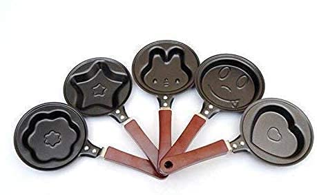 Entraxa Carbon Steel Lovely Cartoon Shape Mini NonStick Egg Frying Pan - Image 3
