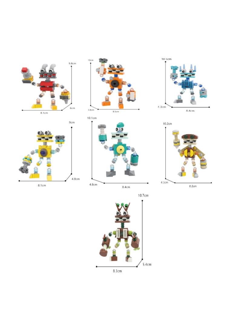 689 Pcs My Singing Monster Game Toys Building Block Set Gift For My Singing Monster Game Fans Girls And Boys  - Image 1