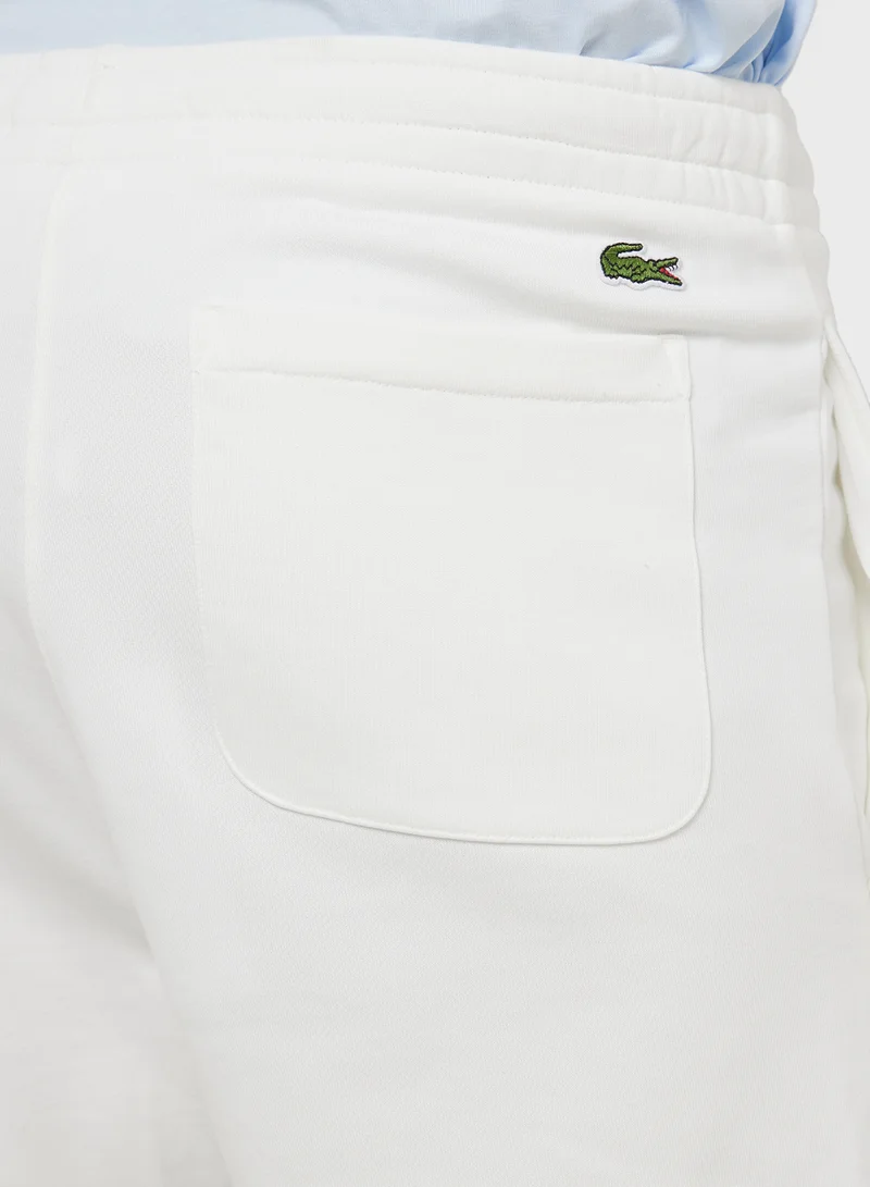 LACOSTE Logo Drawstring Shorts