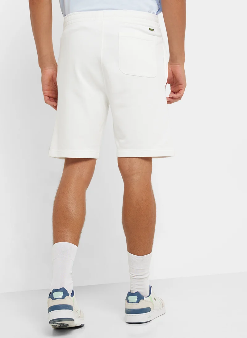 LACOSTE Logo Drawstring Shorts
