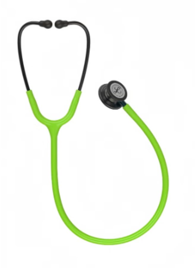 3M Littmann Classic III Stethoscope27-inch，Smoke Lime Blue, 5875 - Image 1