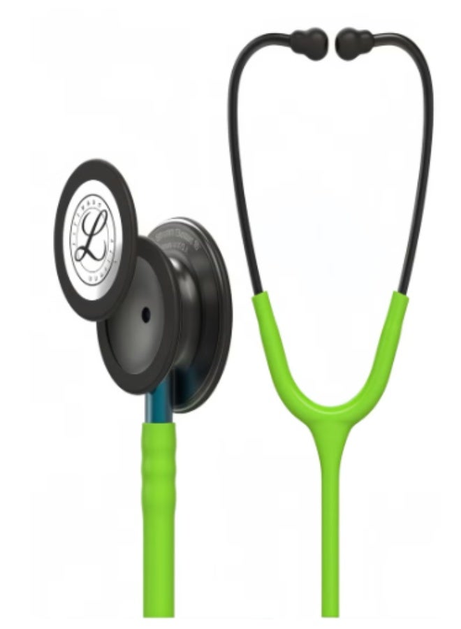 3M Littmann Classic III Stethoscope27-inch，Smoke Lime Blue, 5875 - Image 2
