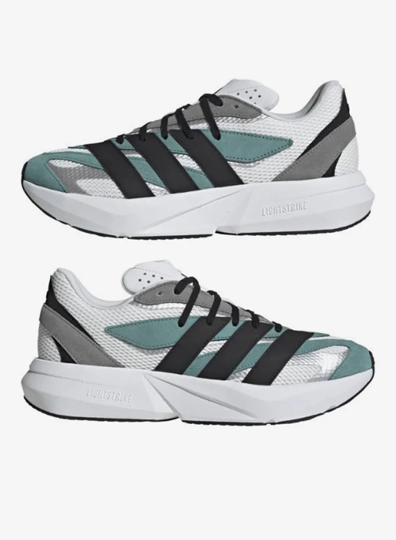 Adidas FTWWHT/CBLACK/POWTEA Lightblaze Shoes for Men | Best Price UAE