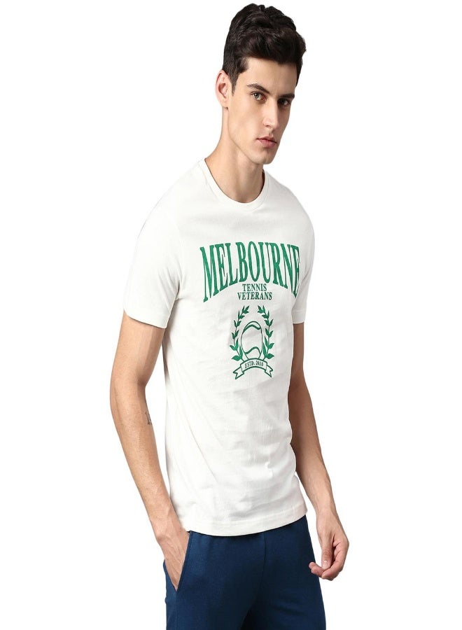 Hubberholme White T-Shirt For Men - Image 1