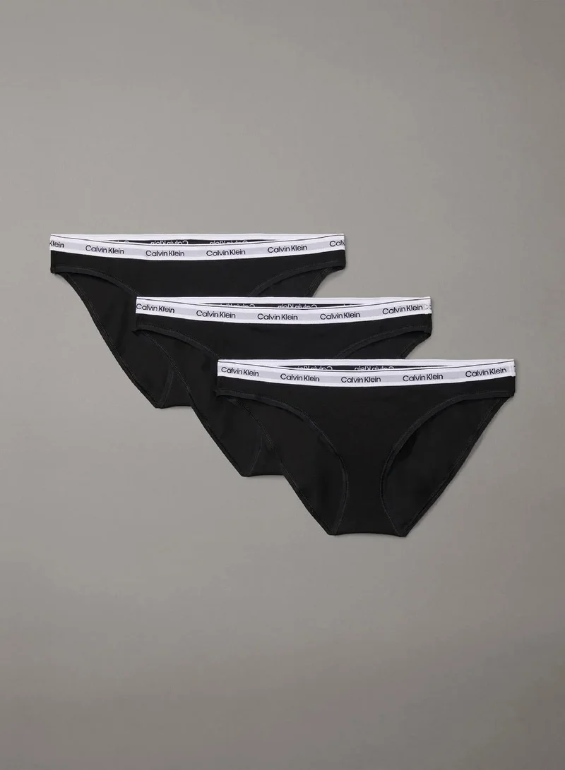 3 Pack Low Rise Bikini Briefs