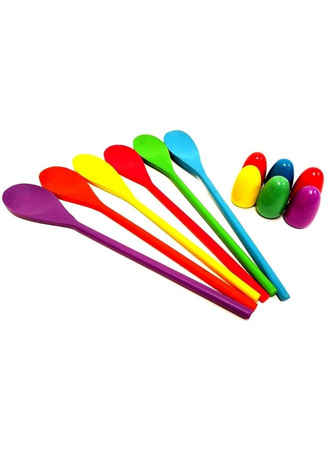 Dondor لعبة سباق البيض والملعقة (حزمة واحدة) - Image 1