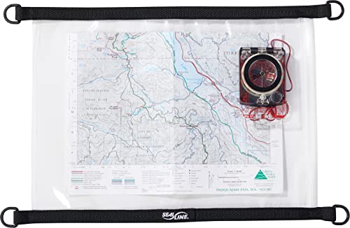 SealLine Waterproof Map Case, Clear, Regular - 12 x 16 - Image 1