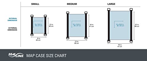 SealLine Waterproof Map Case, Clear, Regular - 12 x 16 - Image 4