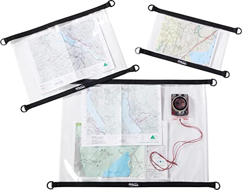 SealLine Waterproof Map Case, Clear, Regular - 12 x 16 - Image 2