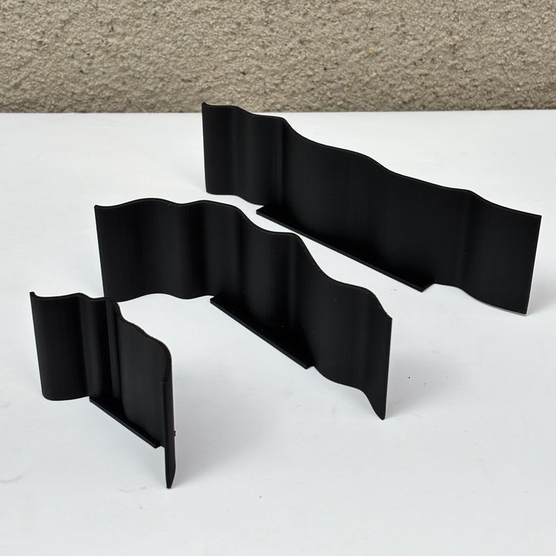 Purple Aquarium Sand Divider with Habitat Hideouts for Fish Tanks - Image 5
