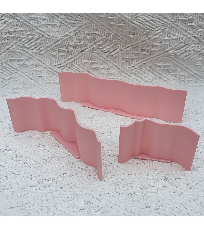 Purple Aquarium Sand Divider with Habitat Hideouts for Fish Tanks - Image 2