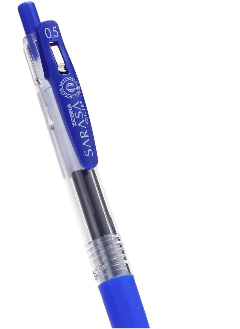 ZEBRA 10 Piece Sarasa Clip Roller Ball Pen 0.5mm  - Image 4