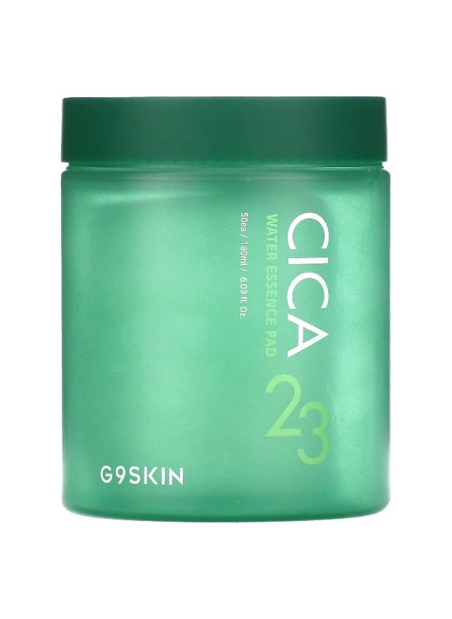 G9SKIN G9skin, Cica 23 Water Essence Pad, 50 Pads, 6.09 fl oz (180 ml)  - Image 1