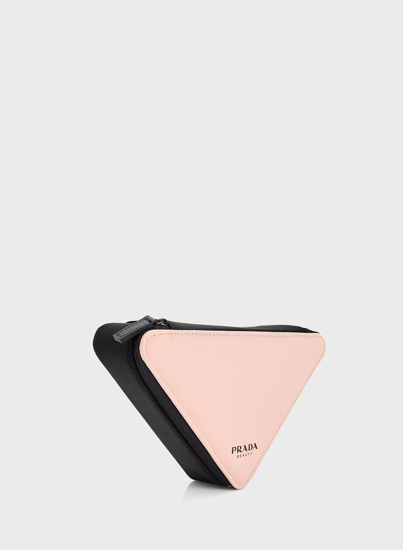 PRADA Prada Pink Triangle Pouch