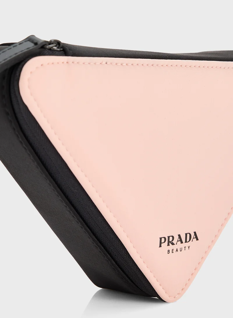 PRADA Prada Pink Triangle Pouch