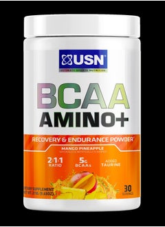 USN BCAA Plus Amino Mango Pineapple 30 Servings 273 gram