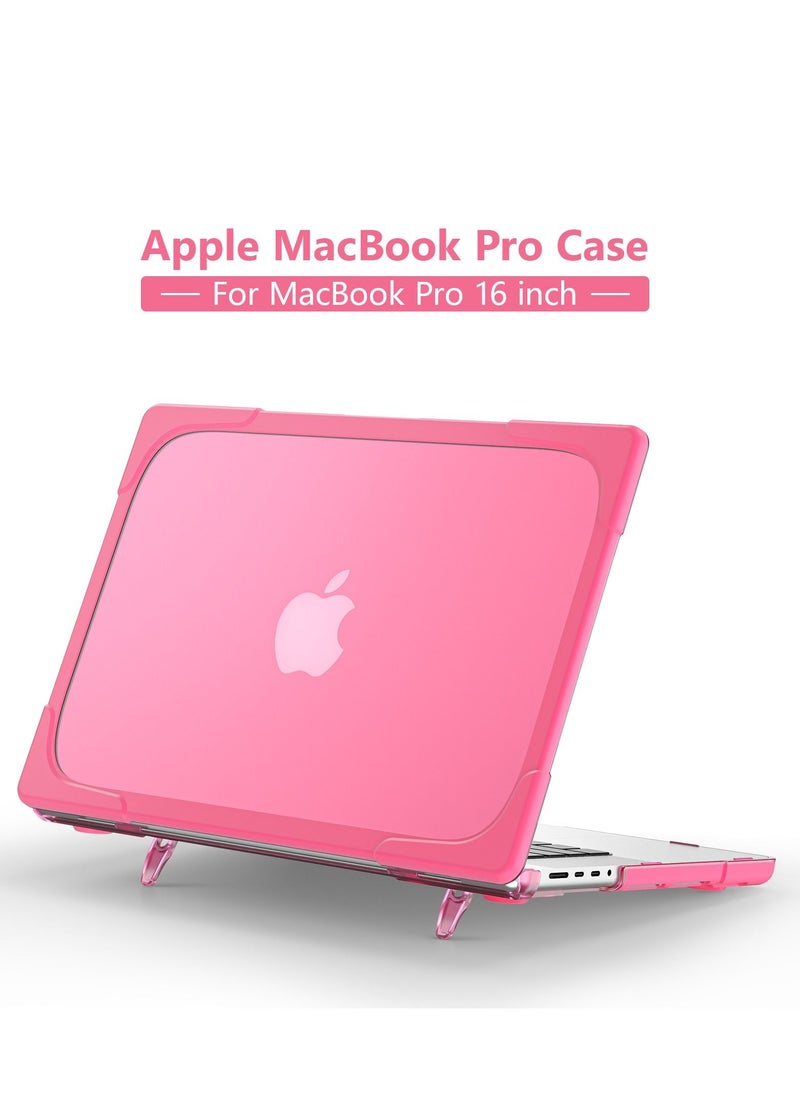 GULFLINK - GULFLINK Hard Shell Case Cover with Kickstand Shockproof Function for MacBook Pro (A2485) 2021 16.2 inch - Image 1