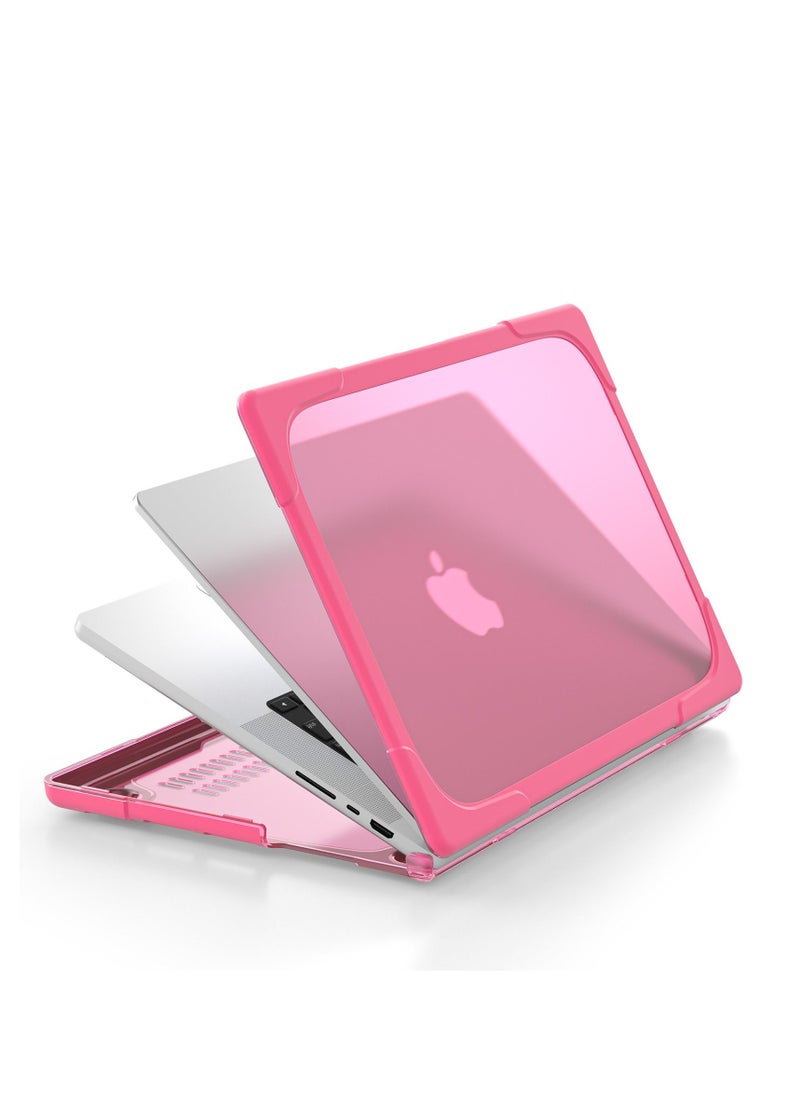 GULFLINK - GULFLINK Hard Shell Case Cover with Kickstand Shockproof Function for MacBook Pro (A2485) 2021 16.2 inch - Image 1