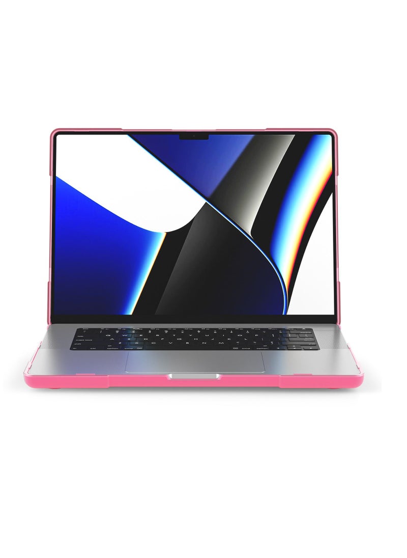 GULFLINK - GULFLINK Hard Shell Case Cover with Kickstand Shockproof Function for MacBook Pro (A2485) 2021 16.2 inch - Image 1