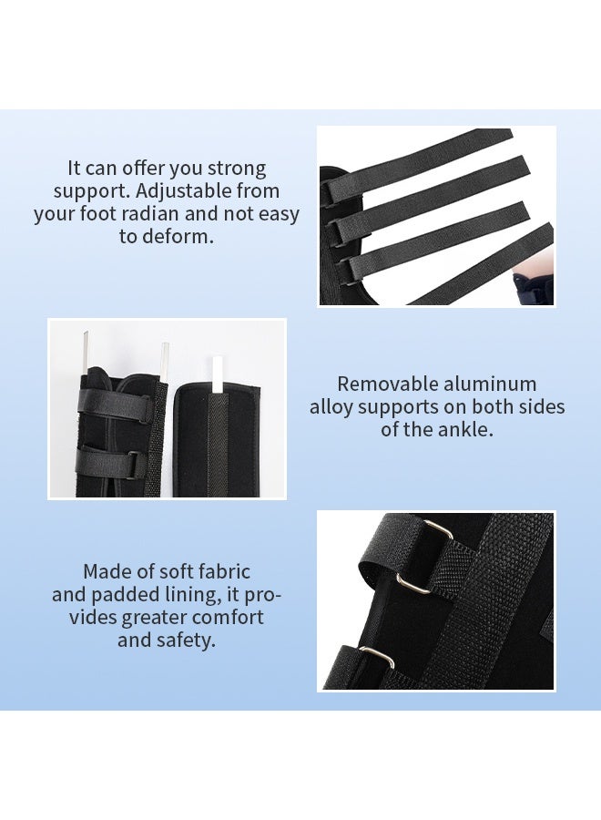 Generic Ankle Brace Protector Lace Up Ankle Support Adjustable Foot Ankle Splint Tendonitis Stabilizer for Men & Women, Eases Swelling and Sprained Ankle - Image 4