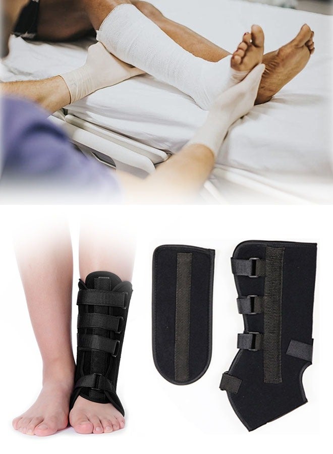 Generic Ankle Brace Protector Lace Up Ankle Support Adjustable Foot Ankle Splint Tendonitis Stabilizer for Men & Women, Eases Swelling and Sprained Ankle - Image 1