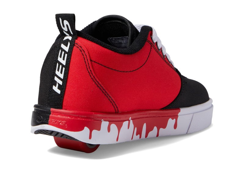 HEELYS Pro 20 Drips (Little Kid/Big Kid/Adult) Black/Red 8 Men's, 9 Women's M - Image 5