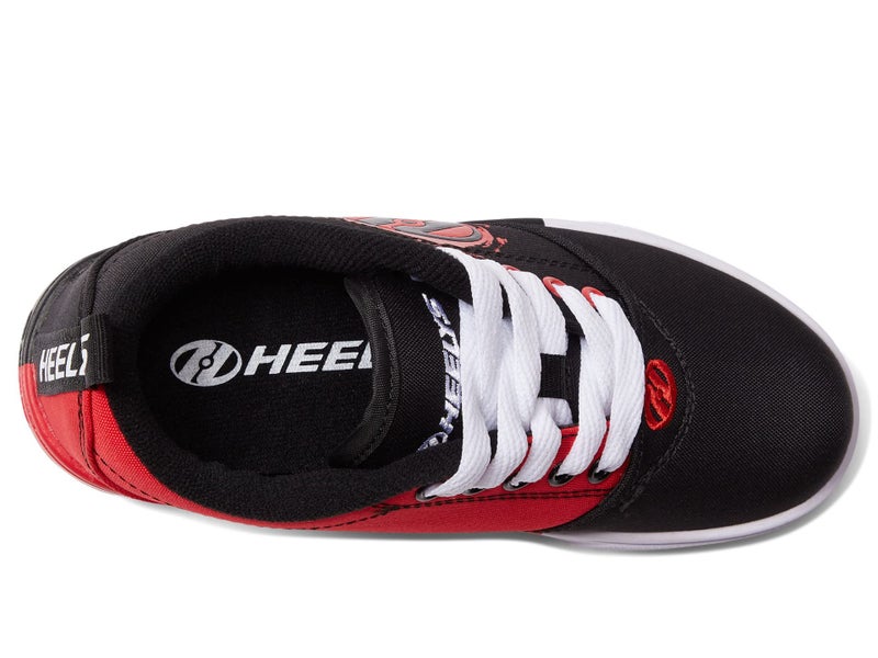HEELYS Pro 20 Drips (Little Kid/Big Kid/Adult) Black/Red 8 Men's, 9 Women's M - Image 2