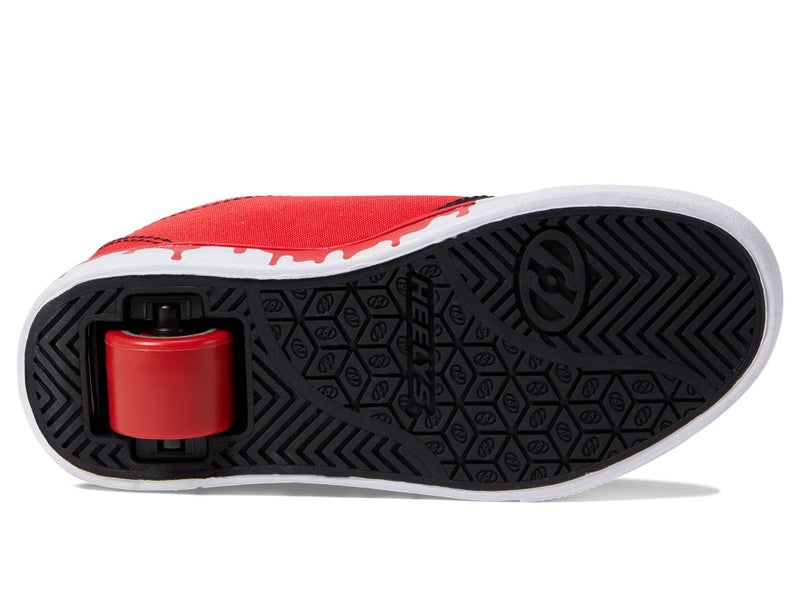 HEELYS Pro 20 Drips (Little Kid/Big Kid/Adult) Black/Red 8 Men's, 9 Women's M - Image 3