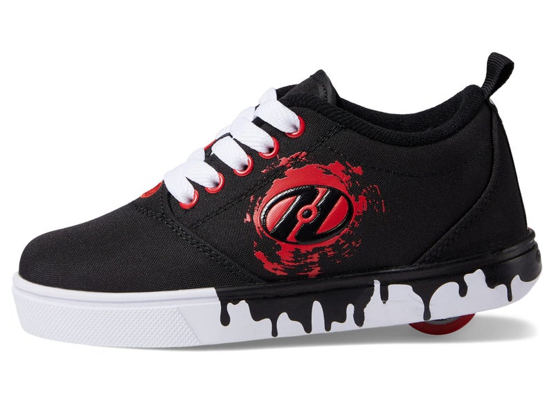 HEELYS Pro 20 Drips (Little Kid/Big Kid/Adult) Black/Red 8 Men's, 9 Women's M - Image 4