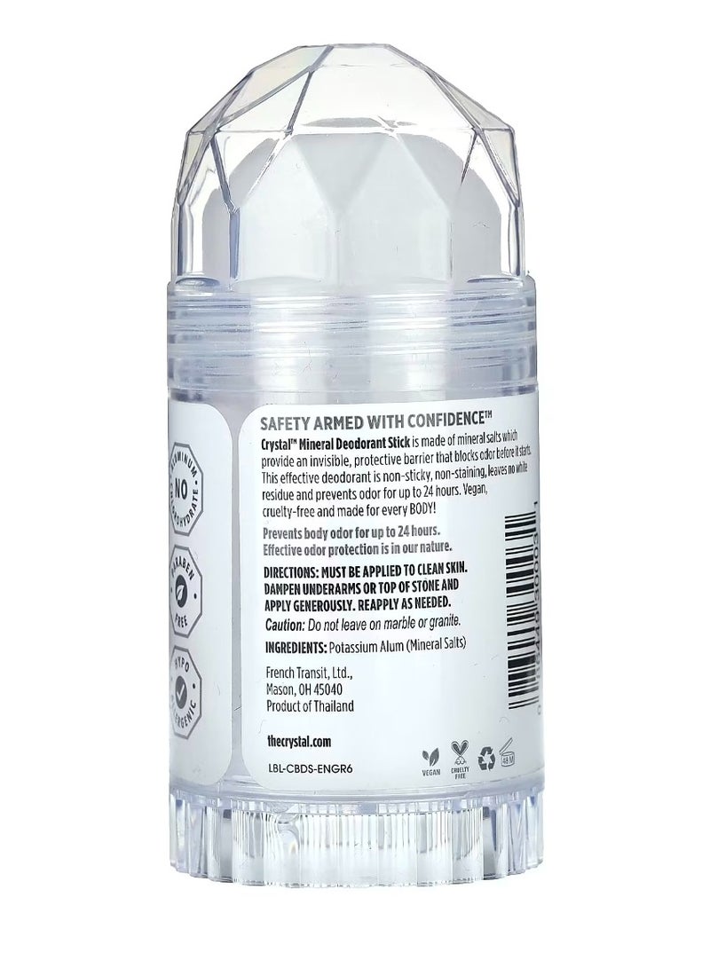 Crystal Mineral Deodorant Stick Unscented 4.25 oz (120 g) - Image 2