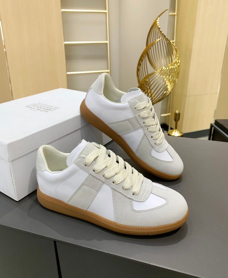 Classic Lightweight, Soft And Fashionable Forrest Gump Shoes 2024 Couple Style Light Luxury Color Matching Lace-Up Moral Training Shoes Sneakers - Image 1