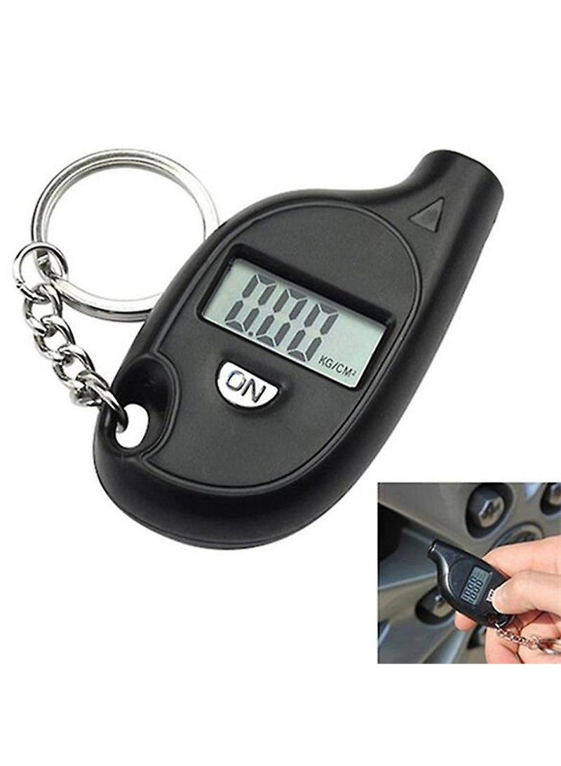 MUNTAQI Portable Digital Car Tire Pressure Tester Air Gauge LCD Display 3-150 PSI Safety - Image 2