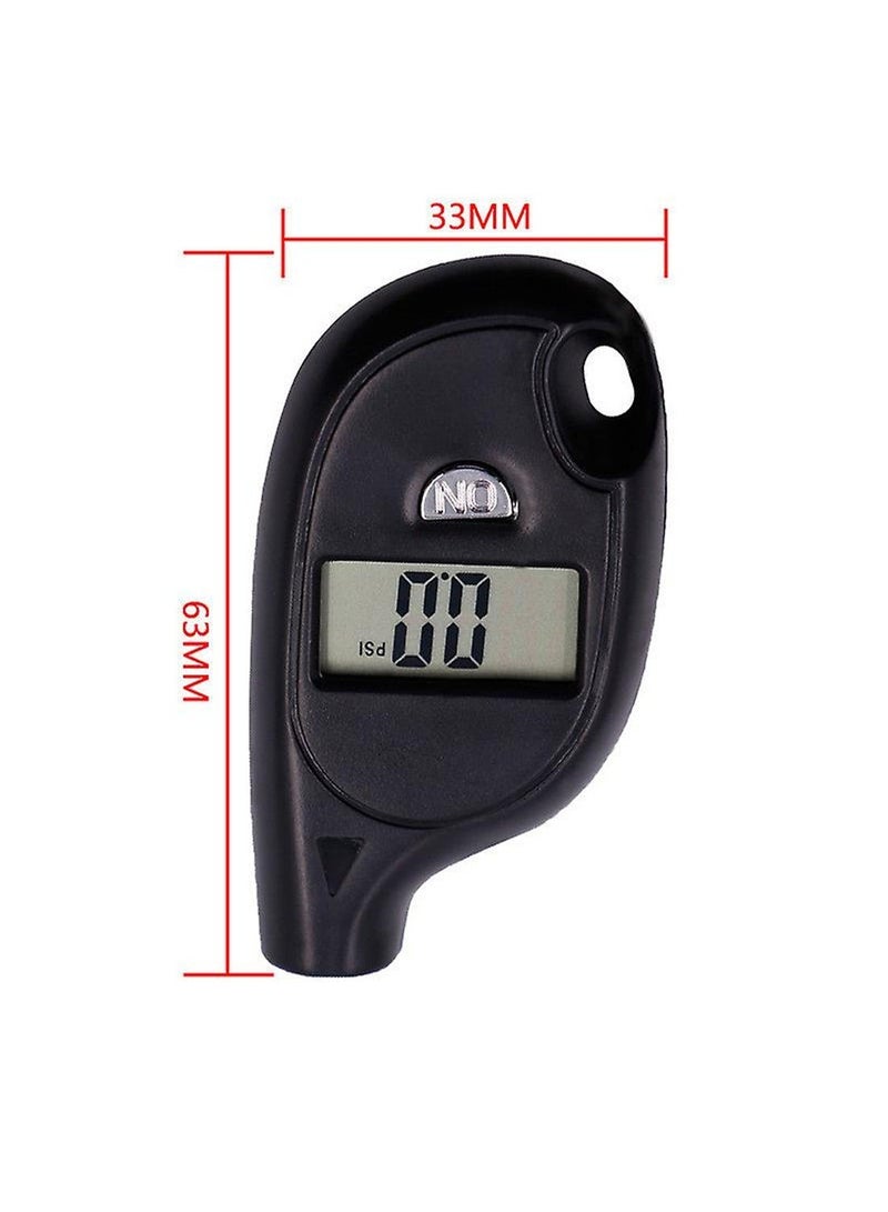 MUNTAQI Portable Digital Car Tire Pressure Tester Air Gauge LCD Display 3-150 PSI Safety - Image 4