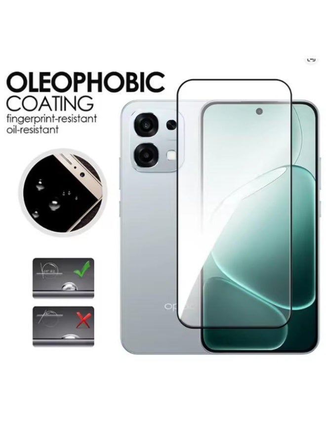 2 in 1 Tempered Glass Screen Protector for OPPO A6 Pro with Camera Lens Protector,9H Hardness Protective Film for OPPO A6 Pro, High Clear, Anti Scratch, Bubble Free Tempered Glass Film - Image 3