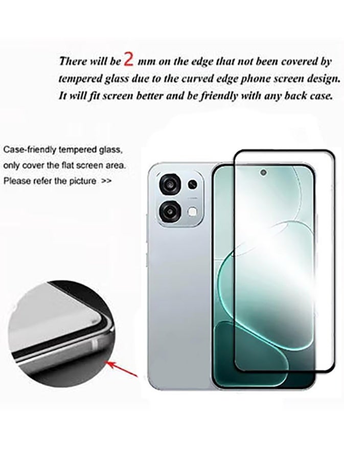 2 in 1 Tempered Glass Screen Protector for OPPO A6 Pro with Camera Lens Protector,9H Hardness Protective Film for OPPO A6 Pro, High Clear, Anti Scratch, Bubble Free Tempered Glass Film - Image 4