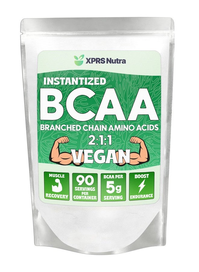 XPRS Nutra Bcaa Powder Amino Acids Supplement For Men Unflavored Bcaa Workout Supplements Gym Supplements For Men Amino Acids Supplement For Women For Gym Post Workout Recovery 1 Pound - Image 1