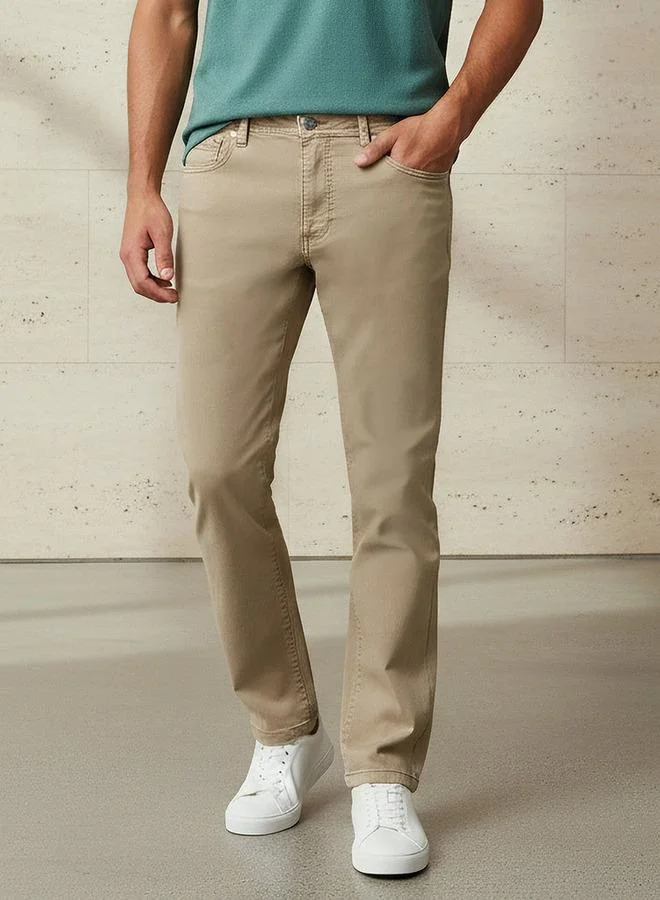 Lee Cooper  Lee Cooper Men Slim Fit Mid-Rise Jeans for Men | Best Price UAE