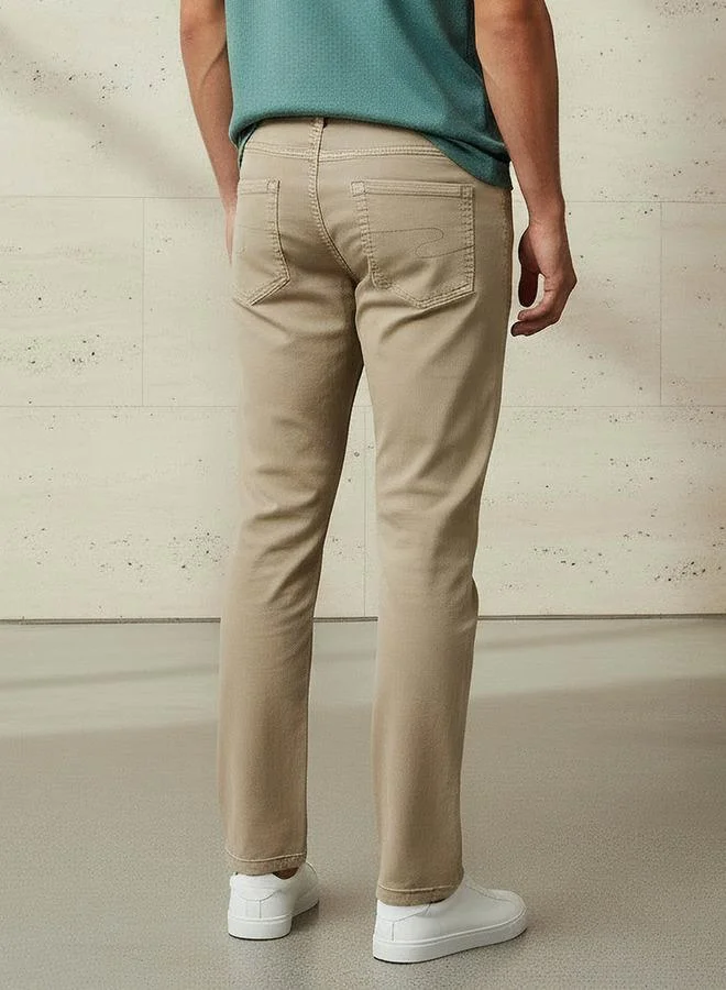 Lee Cooper  Lee Cooper Men Slim Fit Mid-Rise Jeans for Men | Best Price UAE