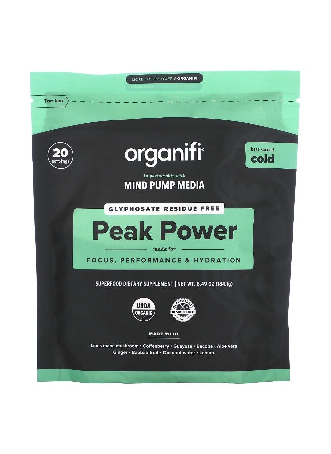 Organifi Organifi, Peak Power, 6.49 oz (184.1 g)  - Image 1