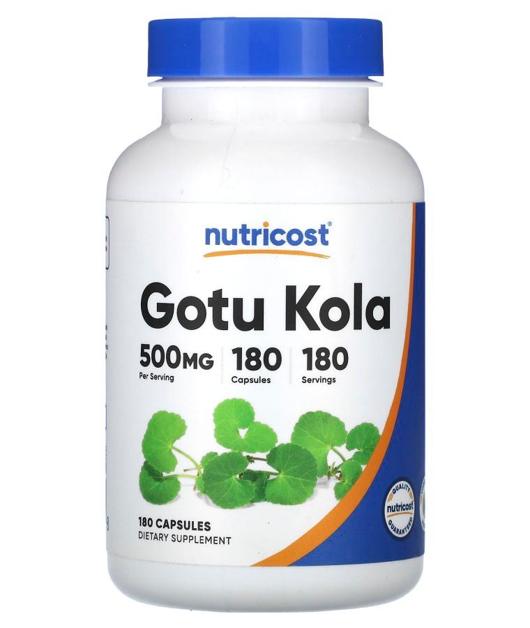 Gotu Kola 500 mg 180 Capsules