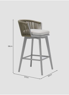 AL HUZAIFA FURNITURE Diva Outdoor Bar Chair  - Image 5