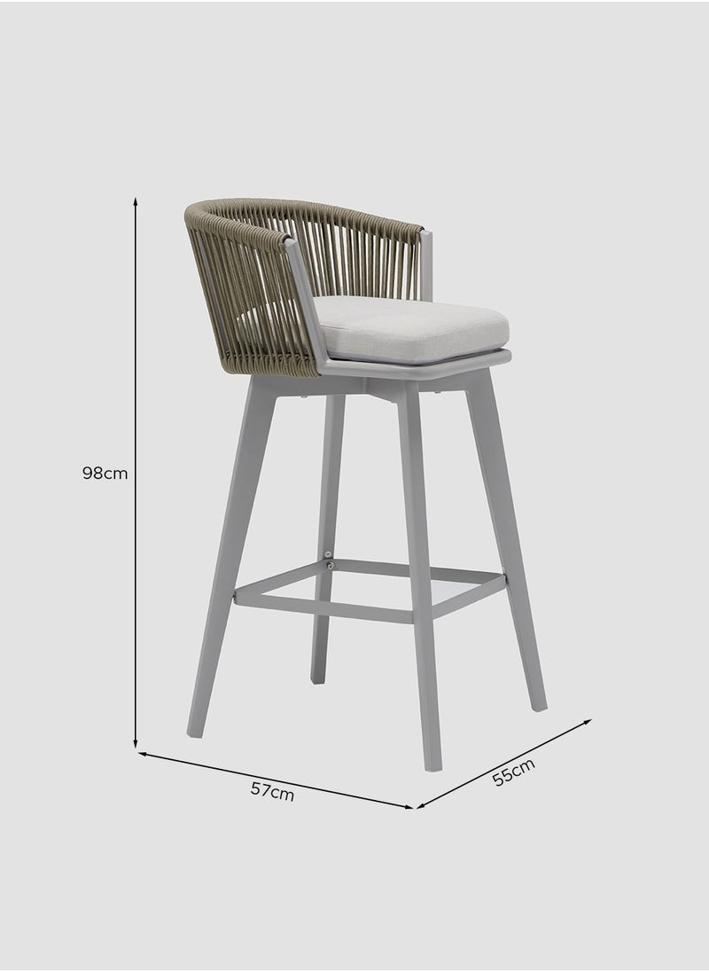 AL HUZAIFA FURNITURE Diva Outdoor Bar Chair  - Image 5