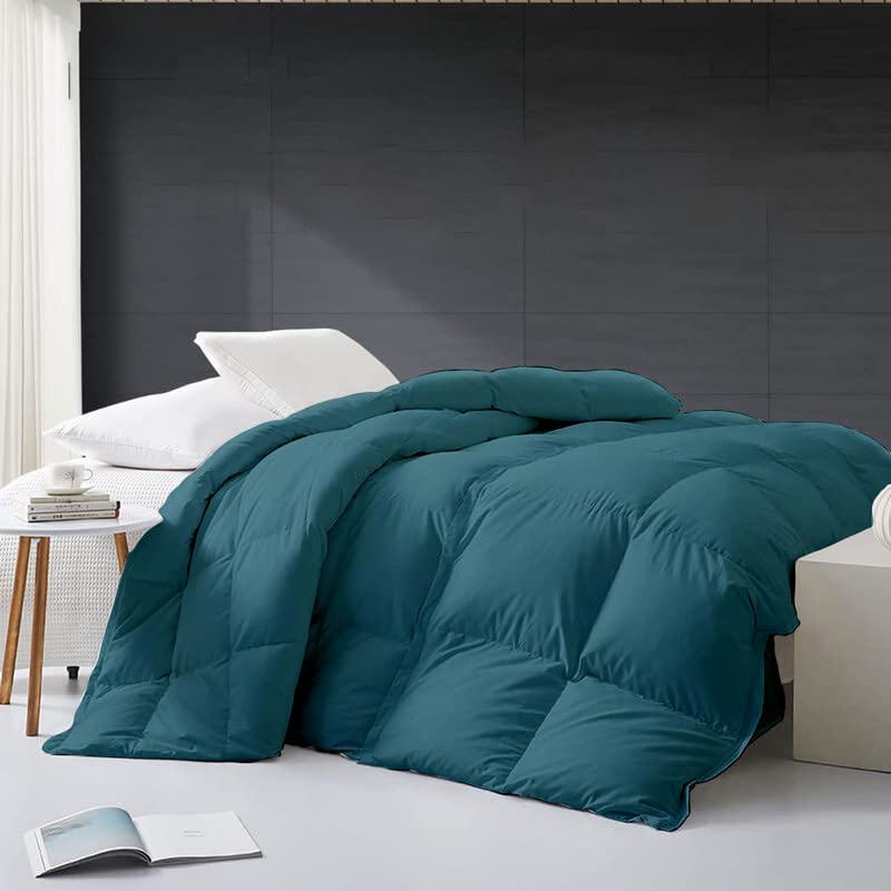 Razzai MammaYo Razzai 500 GSM Winter Comforter Premium Collection Quilted Comforter (90" x 100" Inches/228cm x 254cm) - Double Bed Comforter|Teal | Microfibre, lightweight - Image 2
