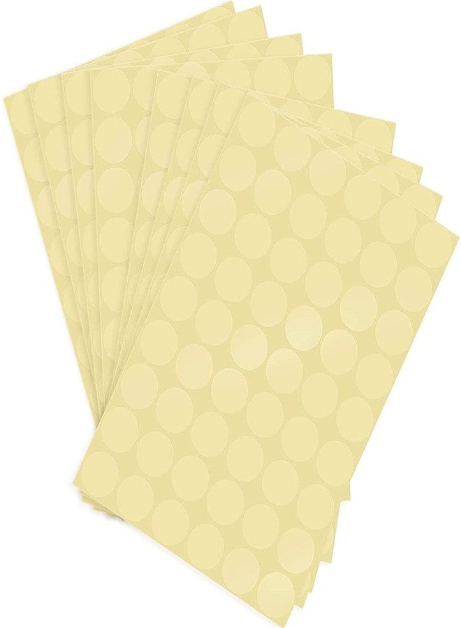 iberry's 1 inch Diameter Transparent Stickers|Transparent Stickers to Seal Boxes and Envelopes|Stickers for Order Packing- Set of 280 Stickers - Image 1
