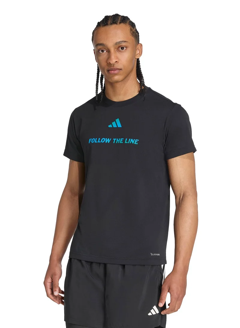 Adidas Follow The Line Graphic T-Shirt