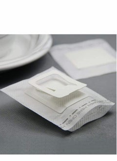 Excefore 100 Pcs Coffee Filter Bag, Disposable Drip Coffee Filter Bag, Hanging Ear Drip Coffee Bag Strainer Eco Friendly Material Portable for Camping Outdoor, Travel Home Office - White  - Image 3